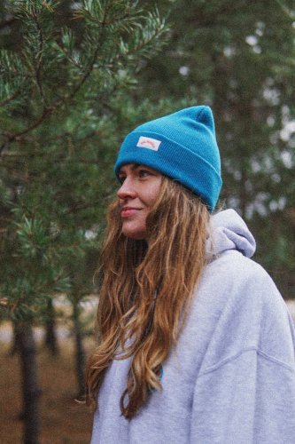 Čiapka – Let’s be free (ocean - blue)