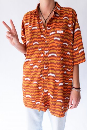 LET'S BE GROOVY - Veľkosť: OVERSIZE LARGE